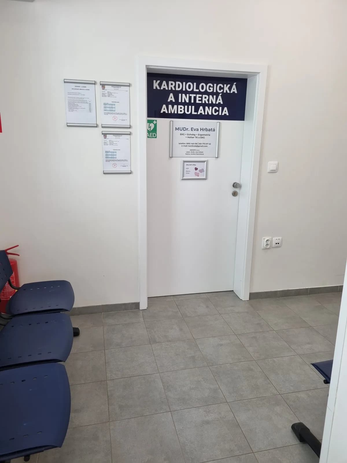 Vstup do ambulancie